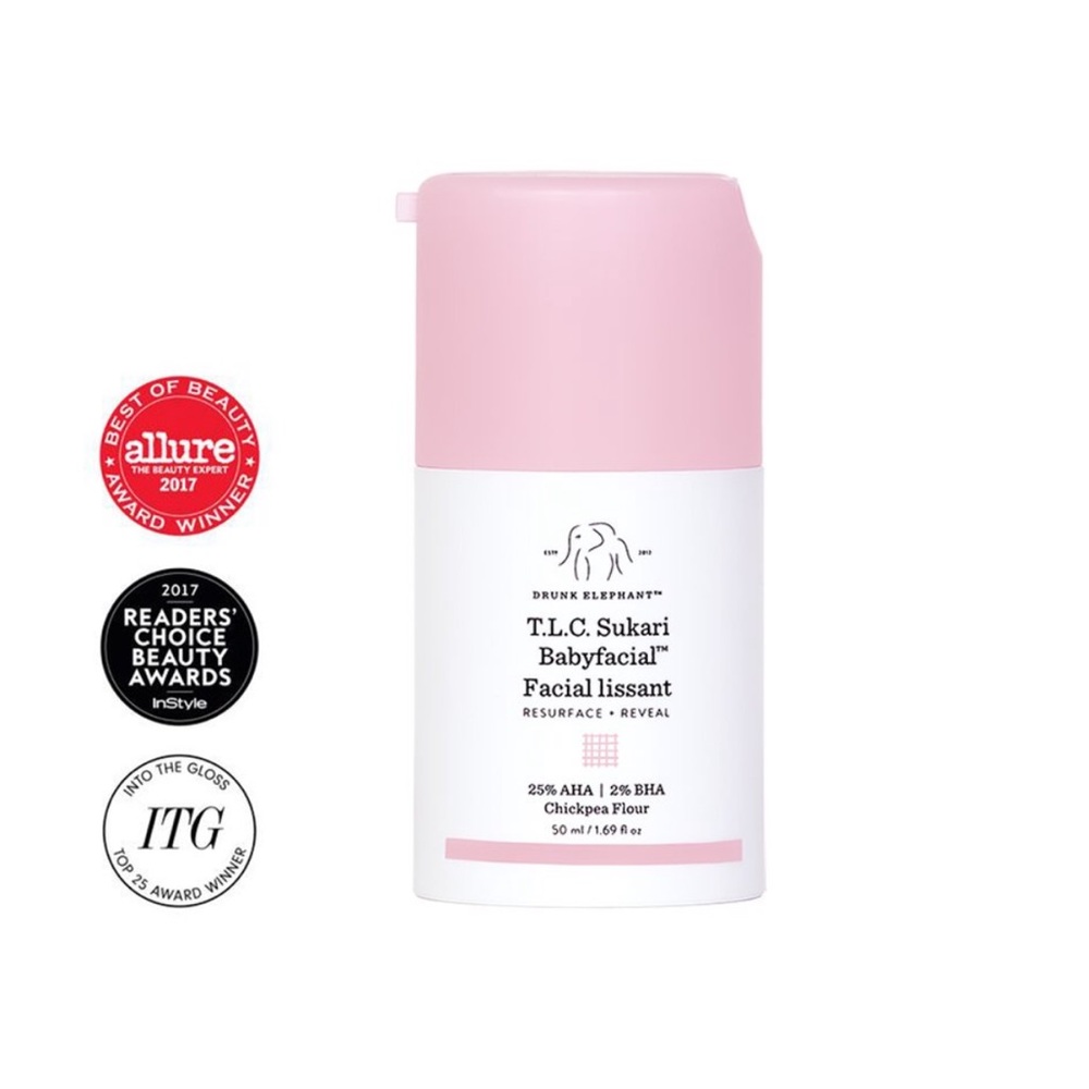 Drunk Elephant resurfacing treatment